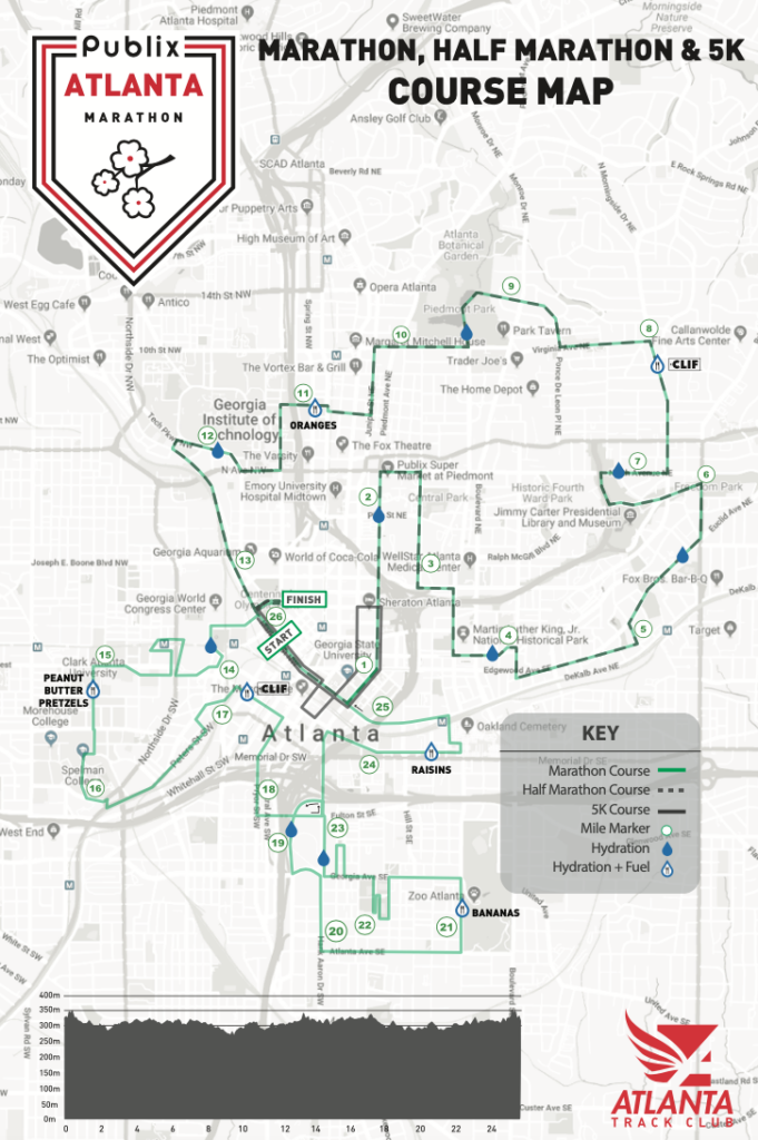 Publix Atlanta Marathon & Half Marathon Midtown Neighbors Association